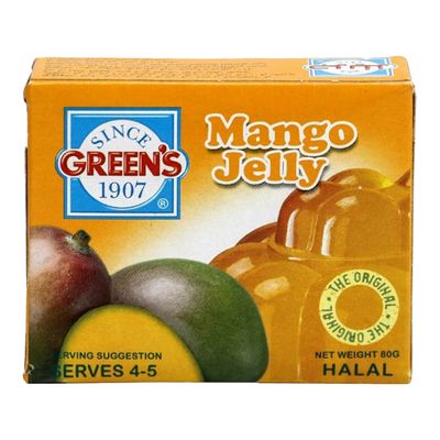 Greens Jelly Mango 80 G