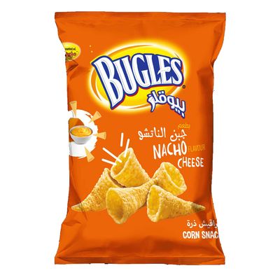 Bugles Corn Snack Nacho Cheese Flavor 120 G