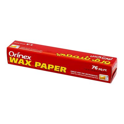 Orinex Wax Paper 76 Sq.Ft