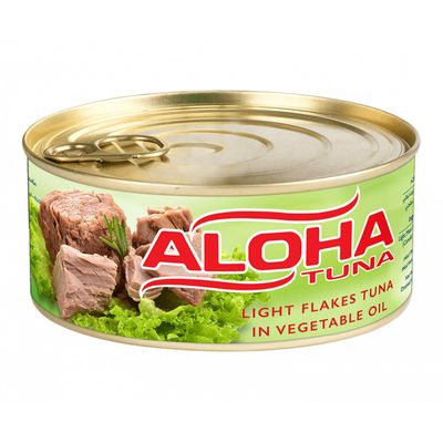 ألوها تونا مفتتة بالزيت النباتي 165 جرام