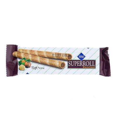 Time Wafer Roll Chocolate - 15g