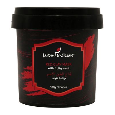 Jardin D'Oleane Mask Red Clay With Fruit Scent - 500g
