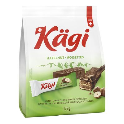 Kagi Wafers Hazelnut and Chocolate 125 G