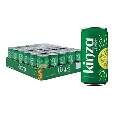 كينزا مشروب غازي ليمون - 185 مل × 30