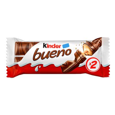 Kinder Bueno Chocolate With Milk And Hazelnuts - 43g