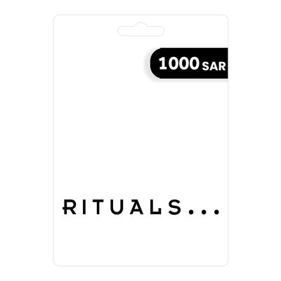 Rituals GiftCard 1000 SAR