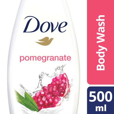Dove Body Wash Moisturizing Pomegranate and Lemon Verbena 500 ML