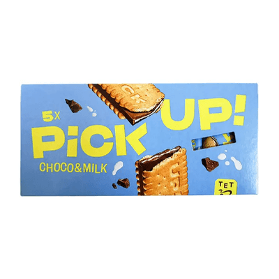 B.leibniz Biscuit Pick Up Chocolate and Milk 28 G × 5