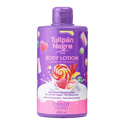Tulipán Negro Body Lotion With Candy Fantasy Scent  - 400ml