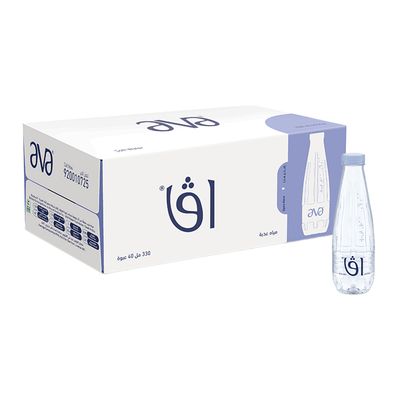 Ava Bottled Water 330 ml × 40 