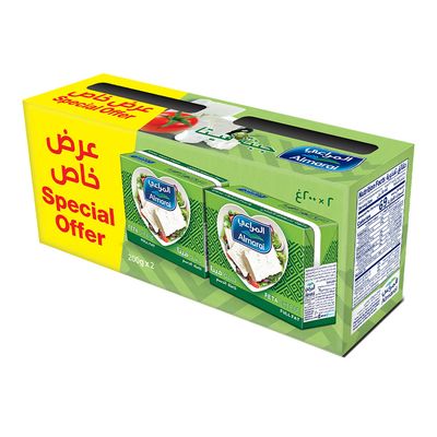 Almarai Cheese Feta Full Fat 200 G × 2
