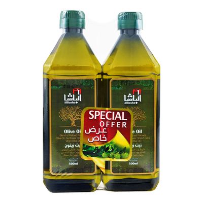  الباشا زيت زيتون عرض خاص 500 مل × 2