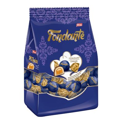 Elvan Toffees Fandante With Milk Coated With Chocolate And Filled With Caramel 150 G