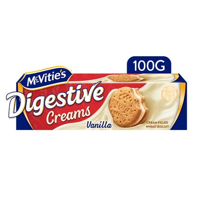 Mcvities Biscuit Vanilla Cream 100 G