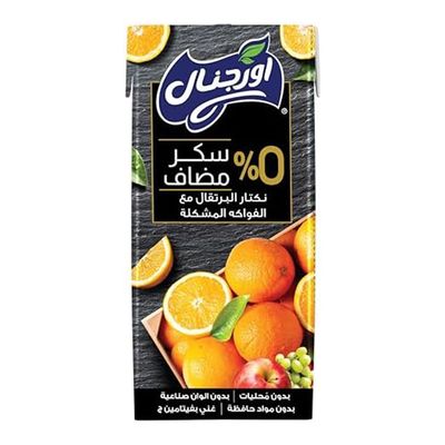 Original Nectar Orange With Mix Fruit Sugar Free 200 ML