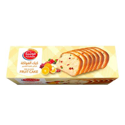 Fuchsia Cake Slices With Fruits 220 G