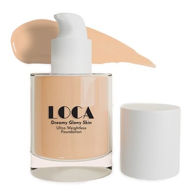 Loca Dreamy Glowy Skin Ultra Weightless Foundation - Warm Light Cappuccino 02 - 30g