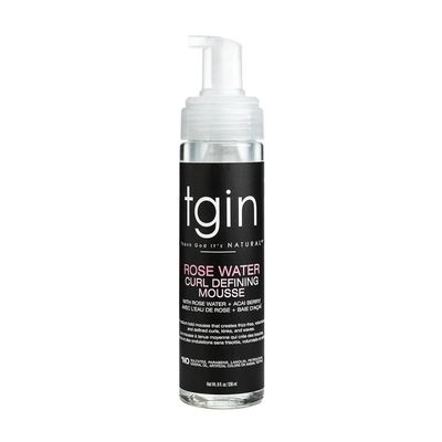 Tgin Rose Water Curl Defining Mousse- 236ml