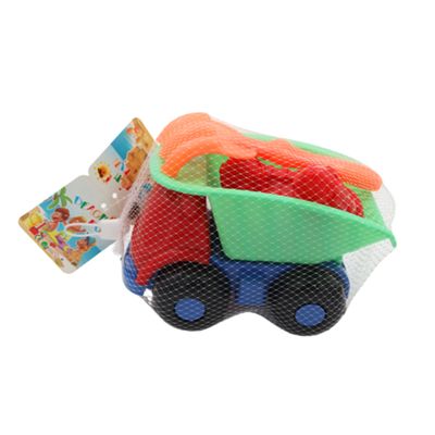 Albajad Kids Beach Truck Toys With Built-in Digging Tools Small Various colors - 4pcs