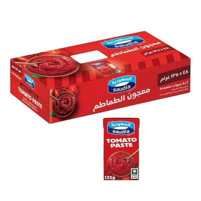 Saudia Tomato Paste  - 135g × 48