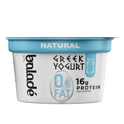Balade Farms Greek Yogurt 0% Fat - 16g Protein - 180g