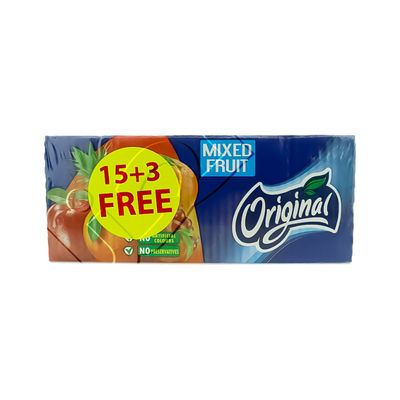 Original Drink Mixed Fruits 250 ML × 18 