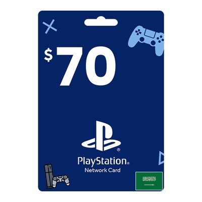 Playstation Network SA 70 $