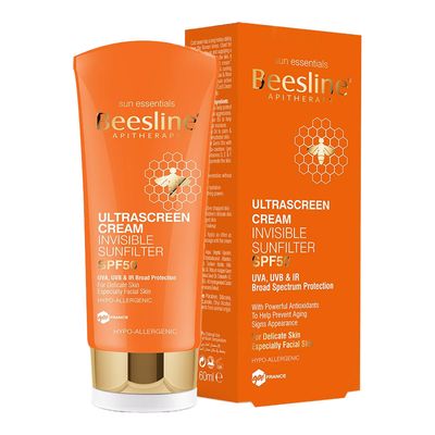 Beesline  Ultra Screen Invisible Sunscreen Cream SPF50 - 60ml