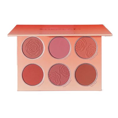 Sheglam Floral Flush Blush Palette - 6 colors