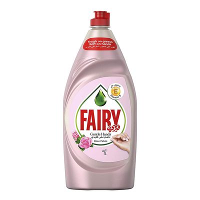 Fairy Dishwashing Liquid Gentle Hands Rose Petals 1 L