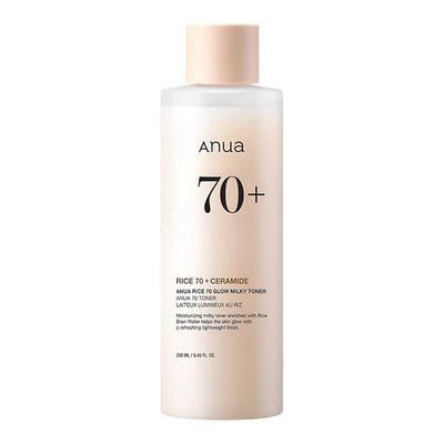 Anua Rice Extract Toner +70 For Brightening And Even Skin Tone - 250ml