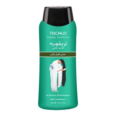 Trichup Herbal Shampoo With Conditioners For Healthy, Long & Strong Hair - 400ml
