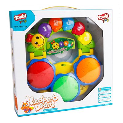 Tooly Play Toy Hand Put Drum With Light And Sound
