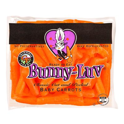 Bunny Luv Carrots Peeled  340 G