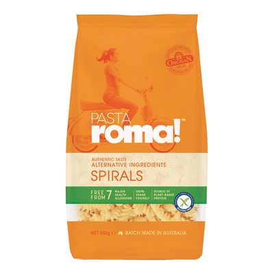 Orgran Pasta Roma Spirals Gluten Free 350 G