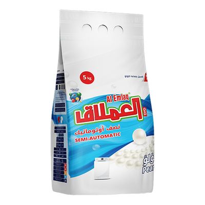 Alemlaq Laundry Powder Detergent Semi Automatic Pearl 5 KG