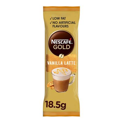 Nescafe Latte Sachets Gold Vanilla Flavor 18.5 G