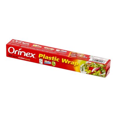 Orinex Plastic Wrap 30 Cm × 15 M 50 Sq.Ft