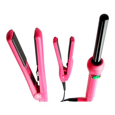 Jose Eber Hair Styling Set Hot Pink - 19mm