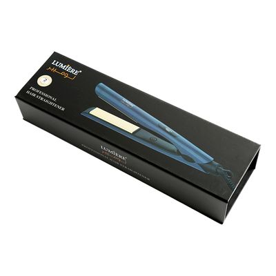 Lumiere Ceramic Hair Straightener Gold Blue