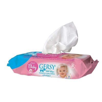 Gersy Baby Wet Wipes Alcohol-free - 80pcs