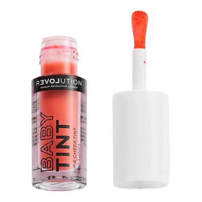 Revolution Relove Lip and Cheek Tint Baby Tint - Coral