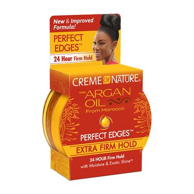 Creme of Nature Moroccan Argan Oil Perfect Edges Extra Hold - 64g