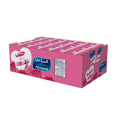 Almarai Long Life Milk Strawberry Flavored 150 ML × 18 Box