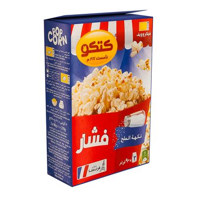 Kitco Popcorn With Salt Flavor 90 G × 3