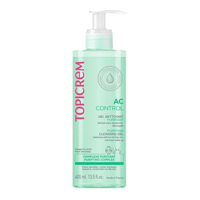 Topicrem skin purifying cleansing gel 400 ml