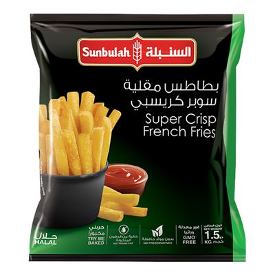السنبلة بطاطس مقلية سوبر كريسبي 1.5 كج