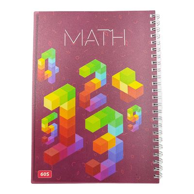 Squares Wire Notebook ( Multi-shaped ) - 60 Papers