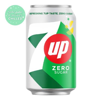 7 UP Soft Drink Zero Sugar 360 ML