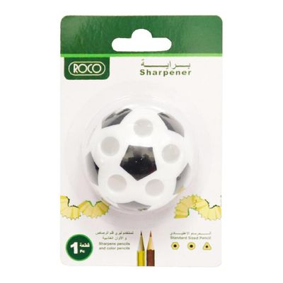 Roco Sharpener Single Hole Football Shape